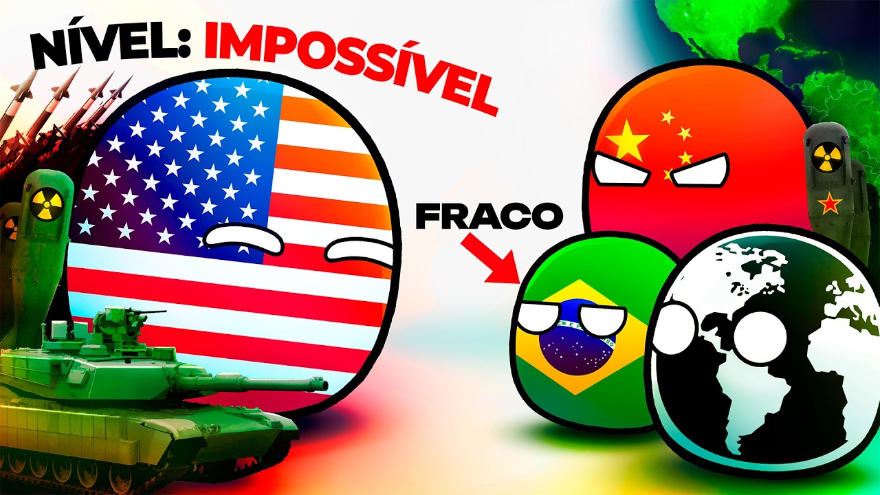 Os 10 Países Mais PODEROSOS do Mundo (ft. @DGP Mundo)