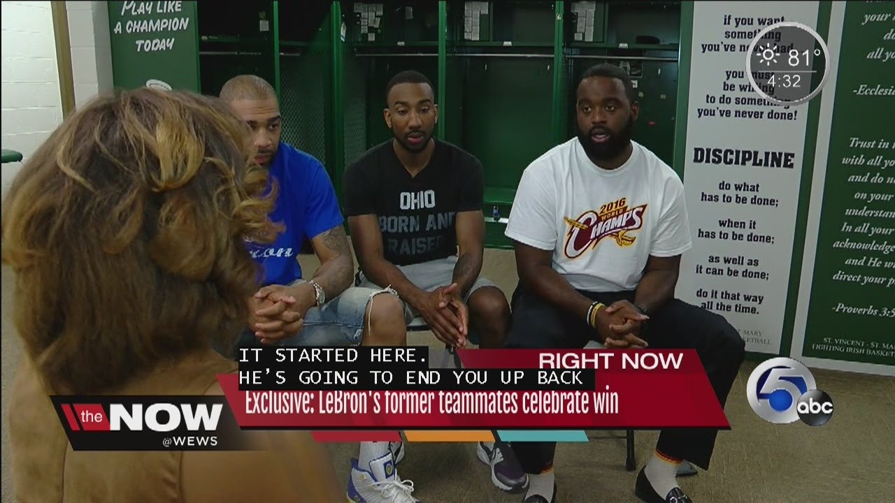 Exclusive: LeBron's former teammates celebrate win: They say they knew he could do it