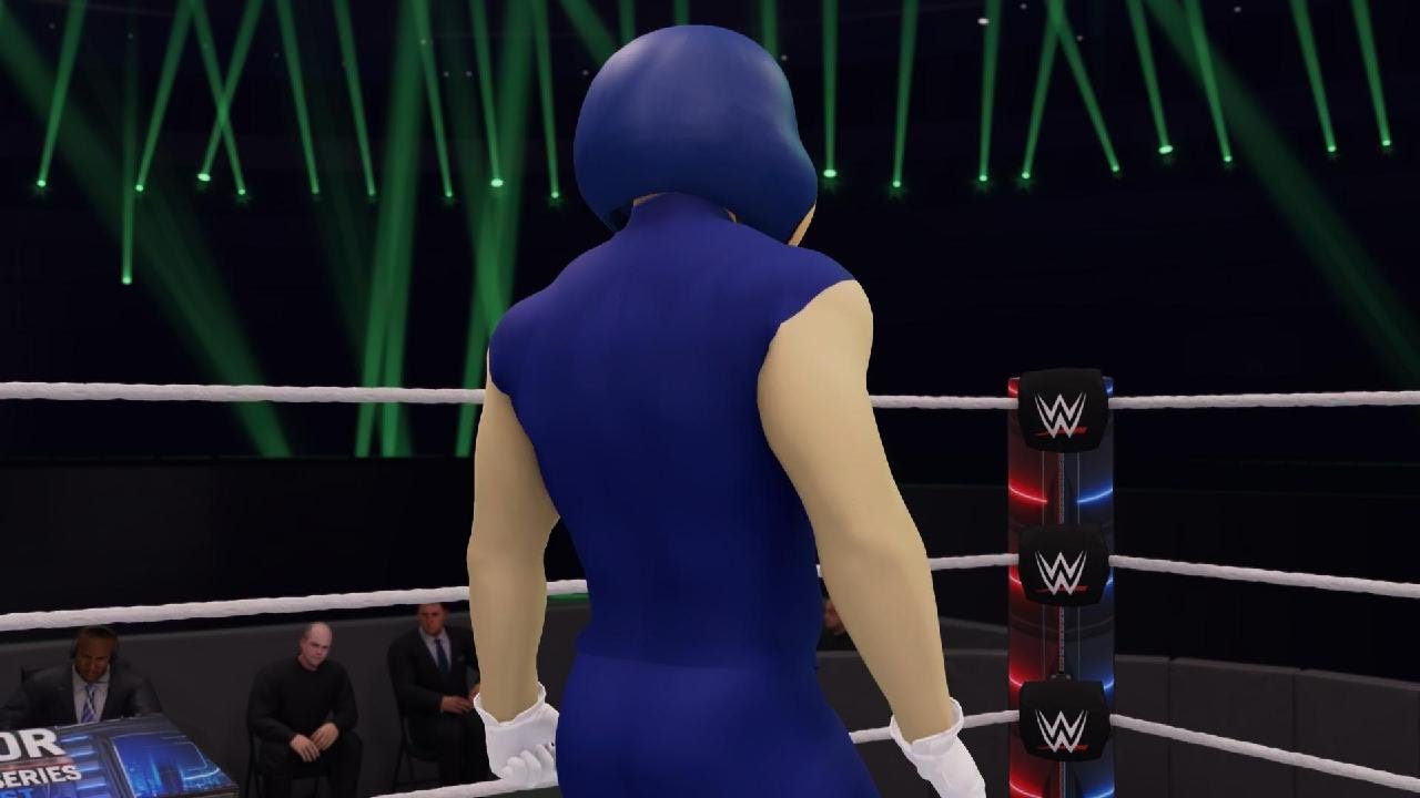 WWE 2K22 sonic vs shadow