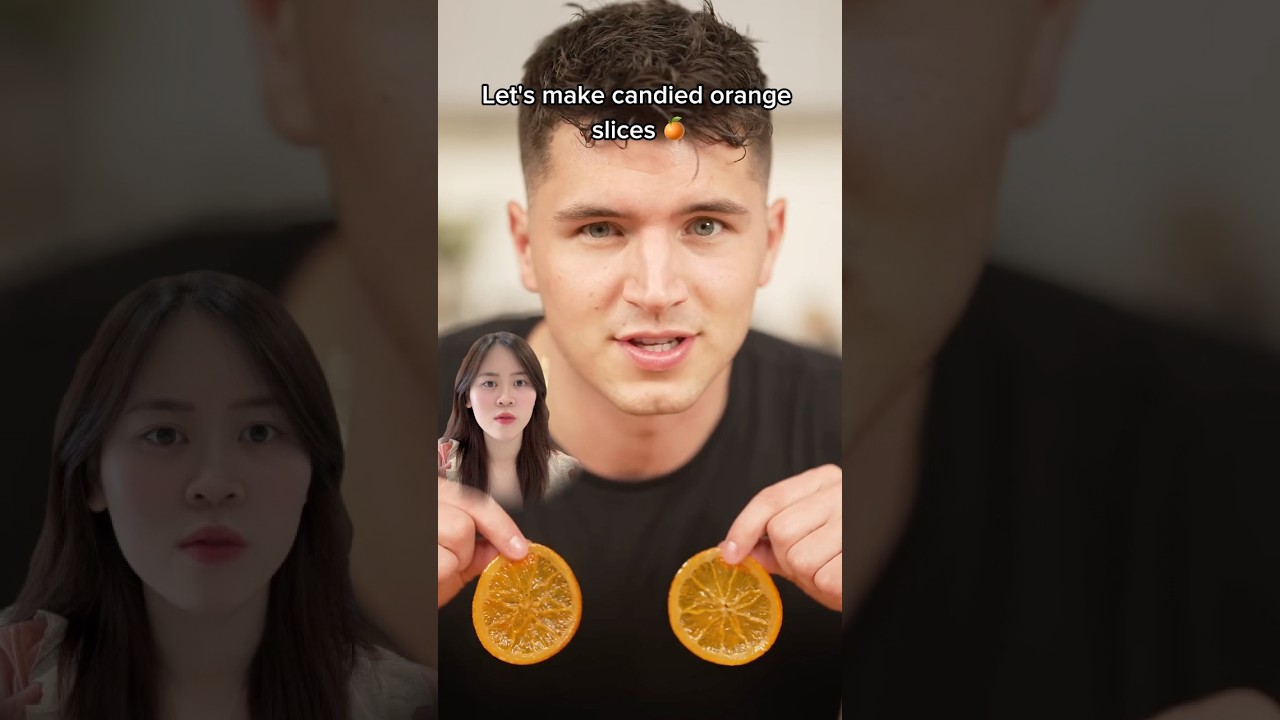 Let’s make candied orange 🍊 slices! 