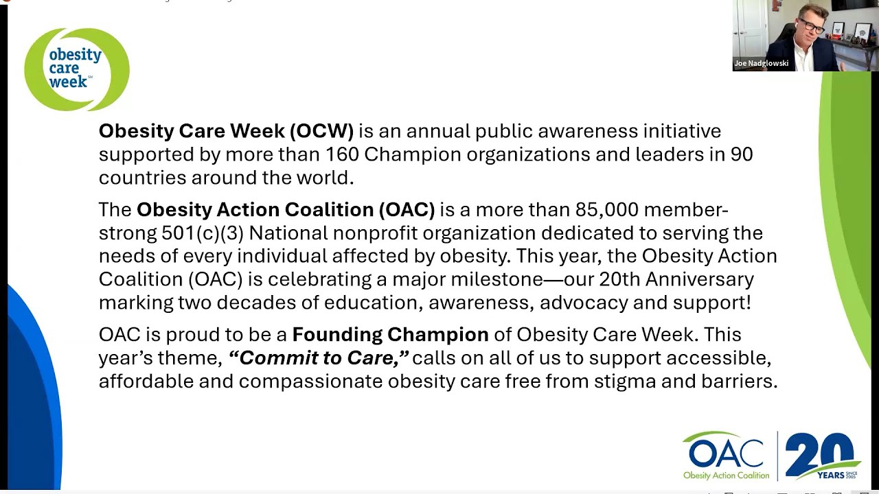 OCW 2025 Congressional Briefing - Obesity Policy Update: Time to Commit to Care