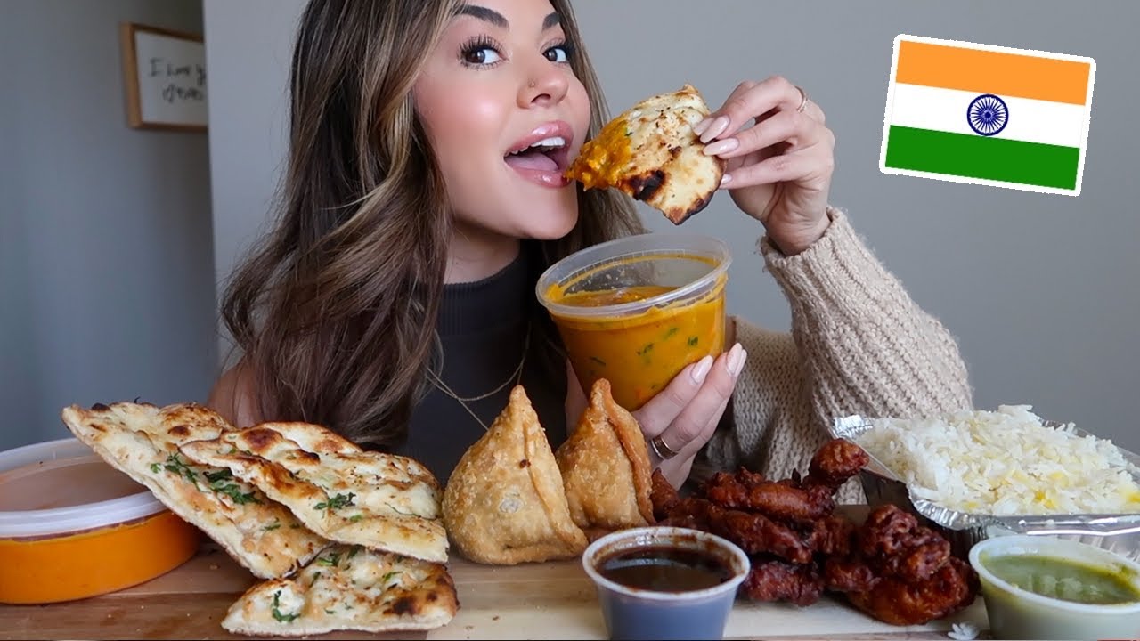 Indian Food Mukbang! & facts about me!