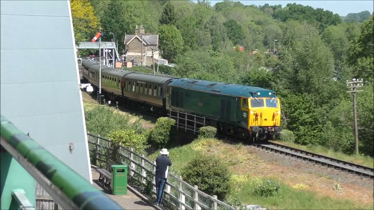 (FHD) Severn Valley Railway Spring Diesel Gala Day 1 15/05/2025