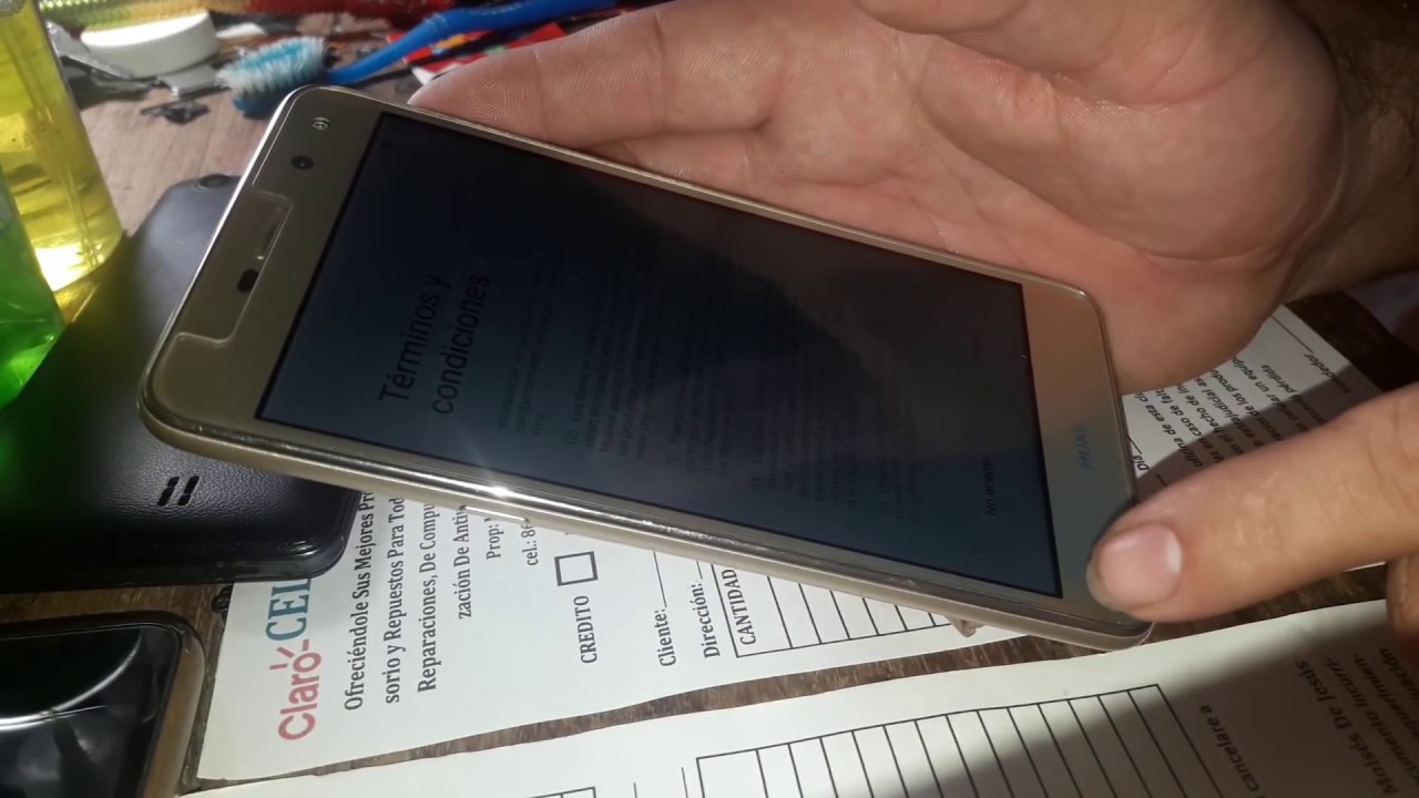 Quitar Patrón, Hard Reset,  A  Huawei MYA L23 Y5 2017 Eliminar Cuenta Google O FRP.