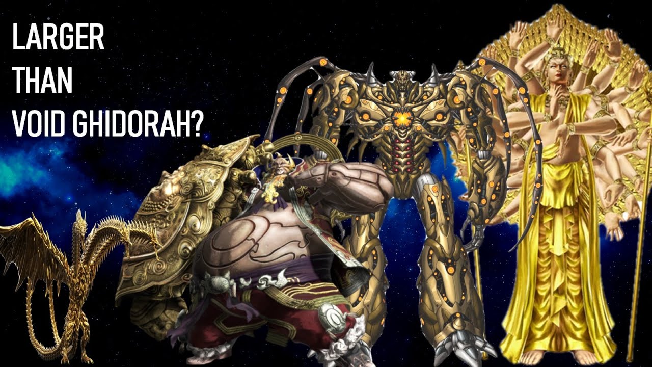 13 Monsters That Dwarfs Void Ghidorah