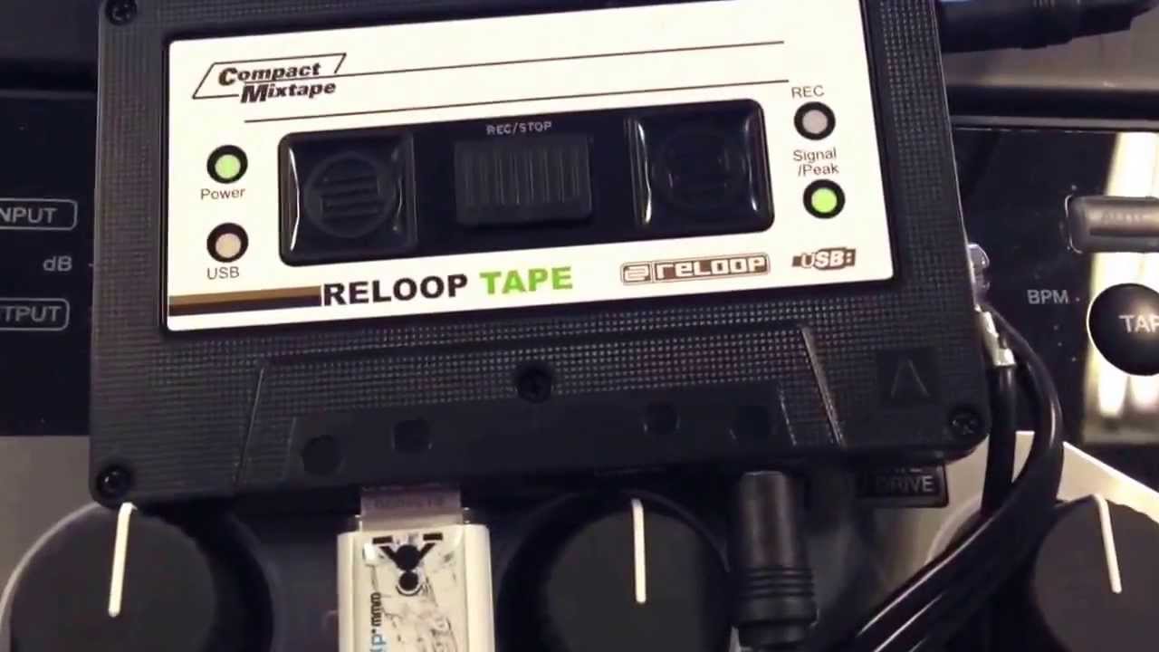 RELOOP Tape - easy recording your mixtape  #djschoolbreda
