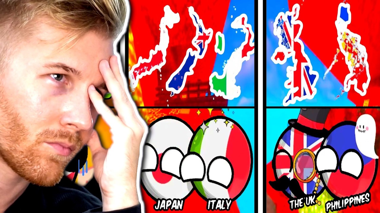 Countries With Similar SHAPES... (MrGlobee Countryballs Reaction)