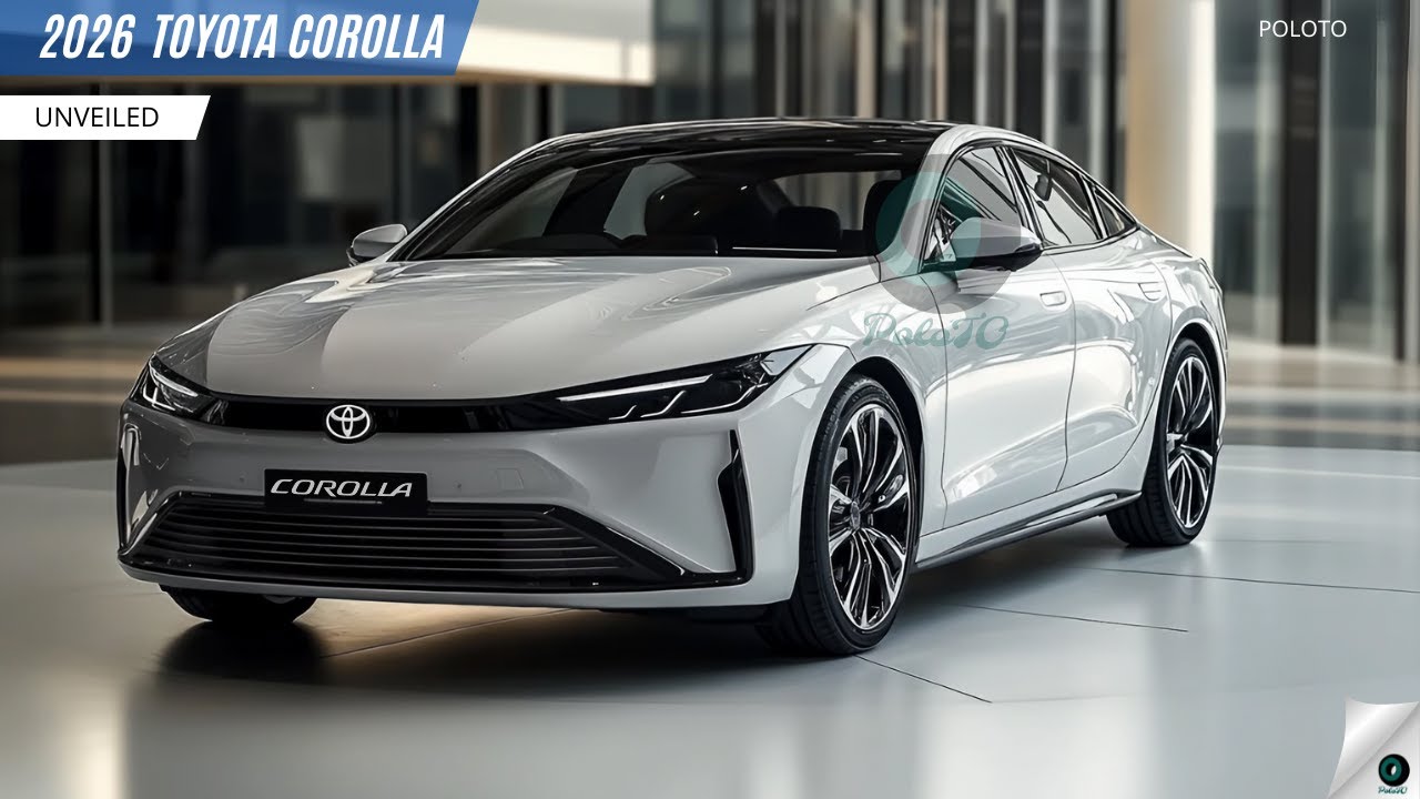 Повторящий новый 2026 Toyota Corolla - седан, который является символом отрасли!