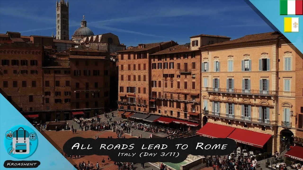 𝑻𝒐𝒖𝒔 𝒍𝒆𝒔 𝒄𝒉𝒆𝒎𝒊𝒏𝒔 𝒎è𝒏𝒆𝒏𝒕 à 𝑹𝒐𝒎𝒆 | 𝕀𝕥𝕒𝕝𝕪 🇮🇹 𝟛/𝟙𝟠