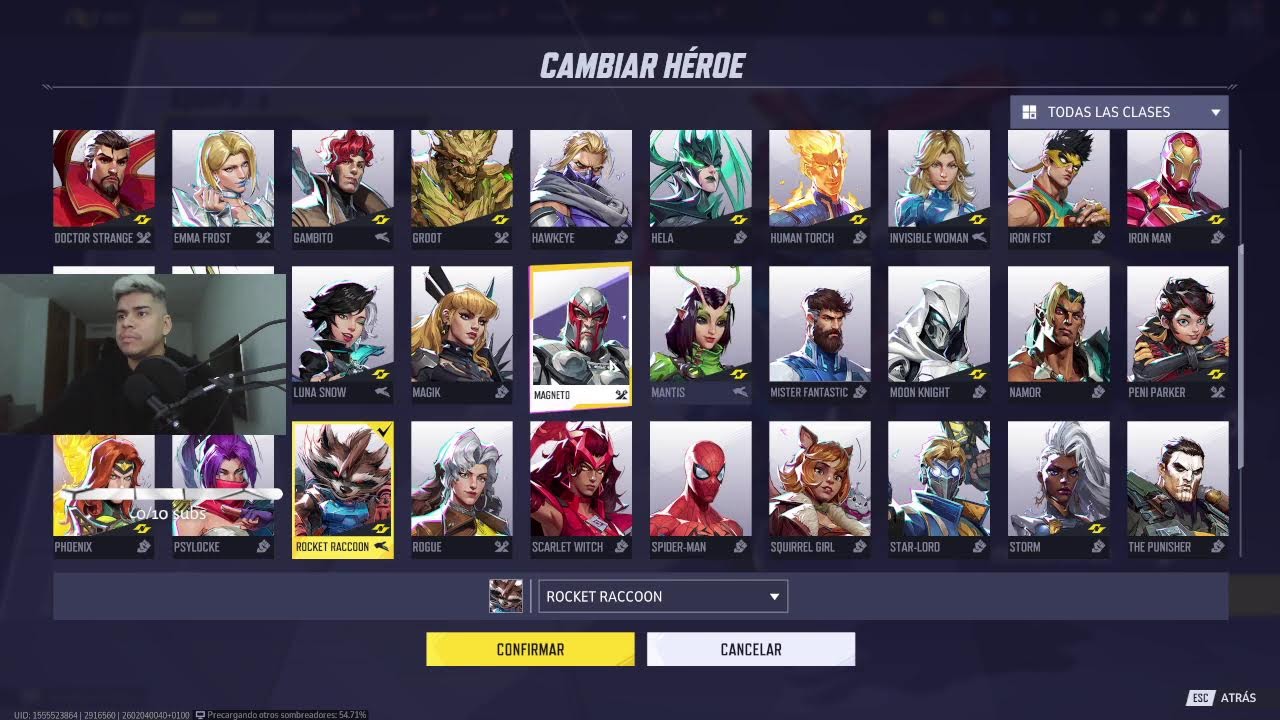 hola1 !twitch !FB !tiktok (ESP) #marvelrivals #marvel