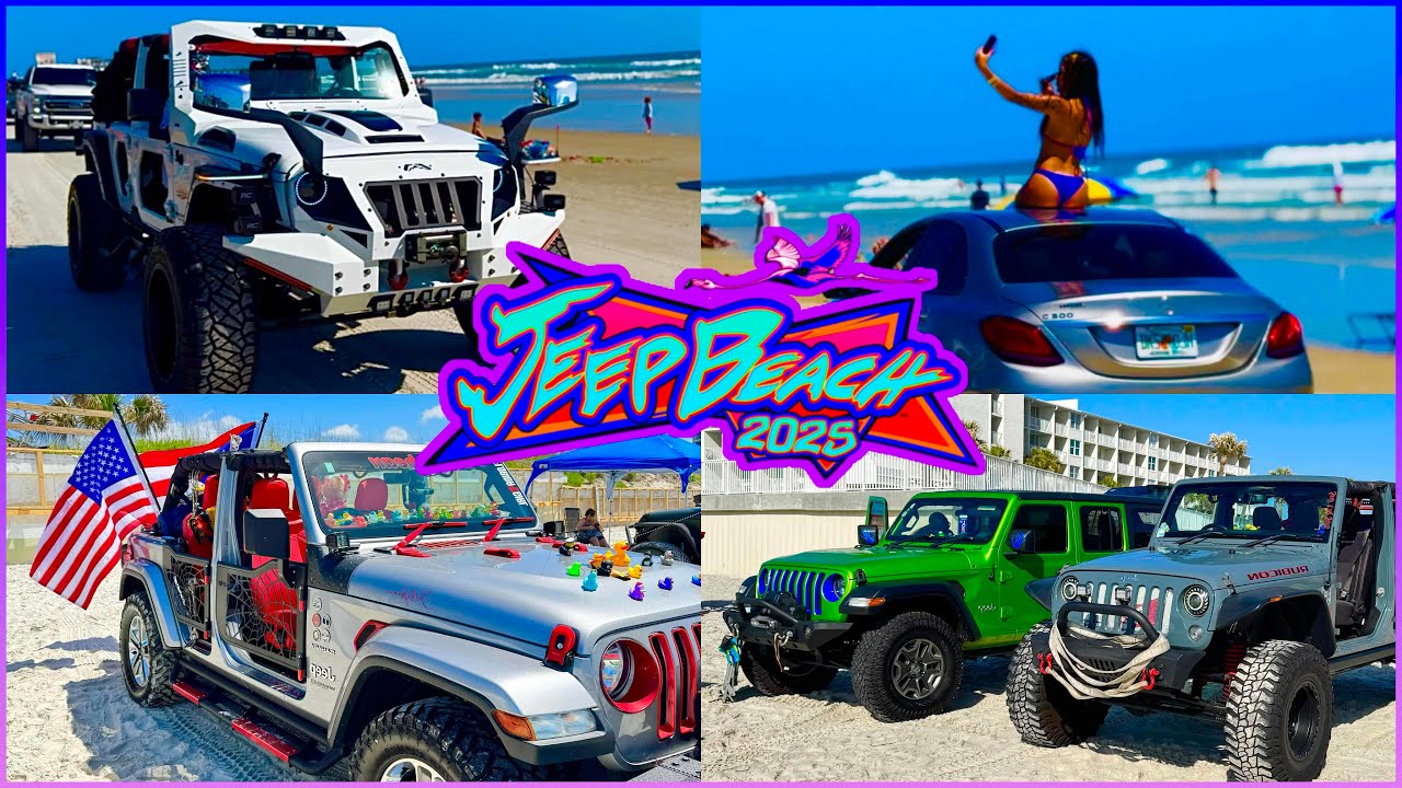 Jeep Beach Daytona Beach: Часть 1. Незабываемая вечеринка на бездорожье.