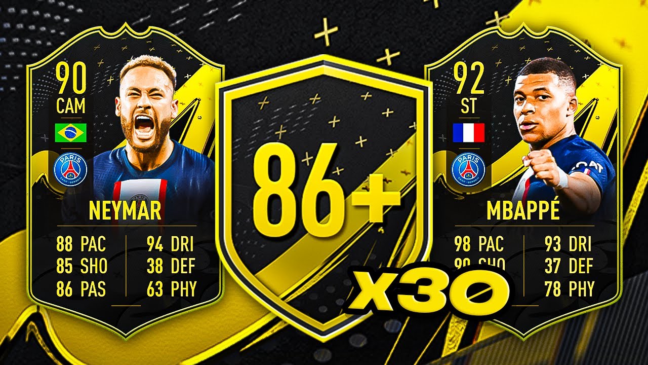 30x 86+ TOTW UPGRADE PACKS! 🤯 FIFA 23 Ultimate Team