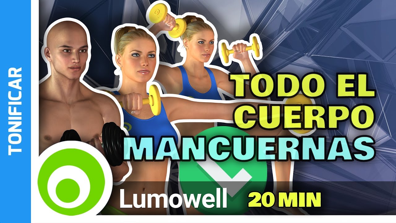 Rutina Intensa Para Todo El Cuerpo Con Mancuernas