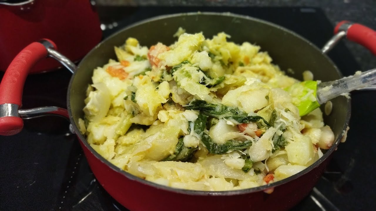 Farrapo velho de Bacalhau ou Roupa Velha de Bacalhau