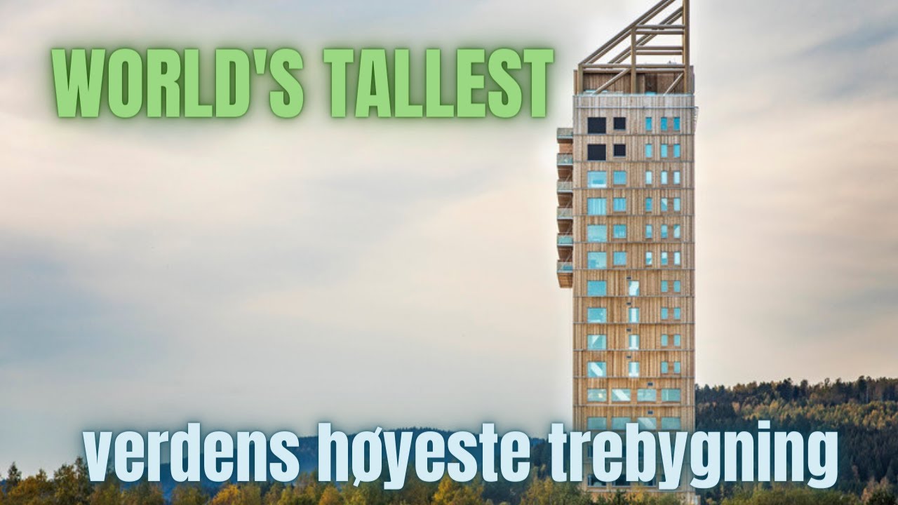Mjøstårnet | verdens høyeste trebygning | Brumunddal  | world's tallest wooden building | Norway