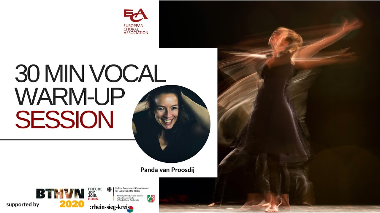 Warm-up session with Panda van Proosdij | In the footsteps of Beethoven | ECA-EC Webinar