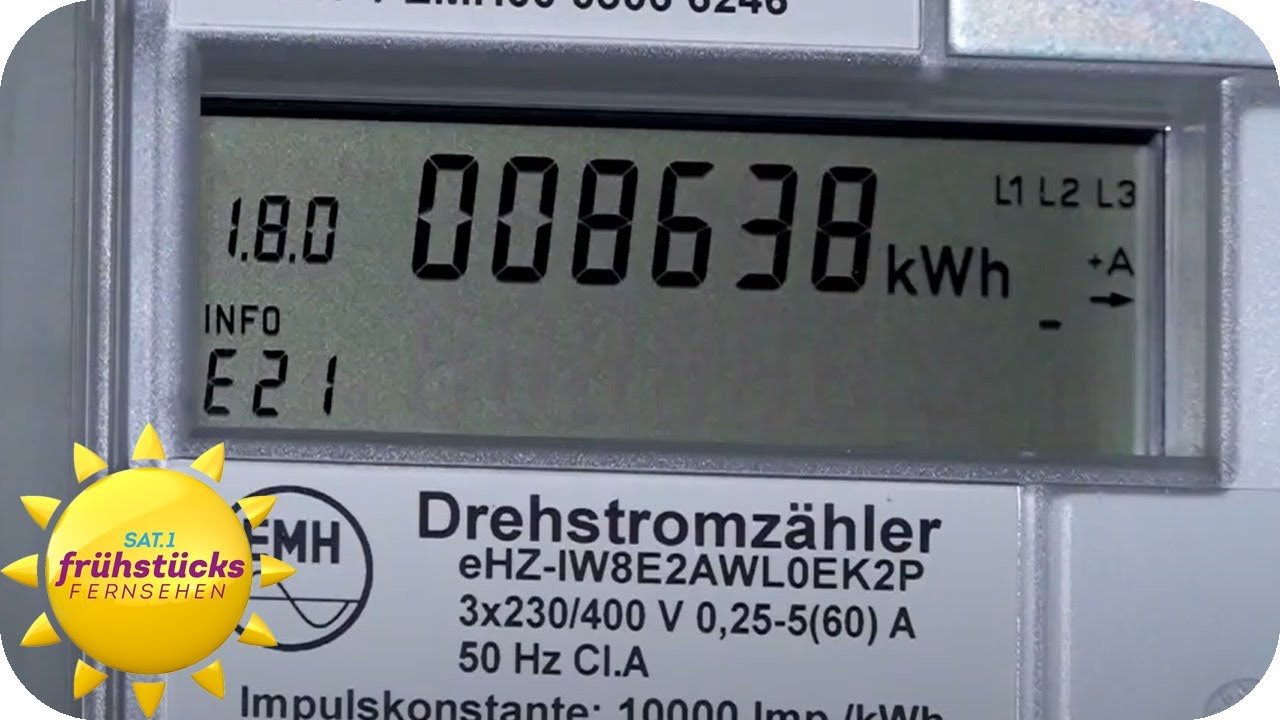 Rekord-Sparen beim Strom - mit diesen Tipps k&ouml;nnen sie viel Geld sparen | SAT.1 Fr&uuml;hst&uuml;cksfernsehen