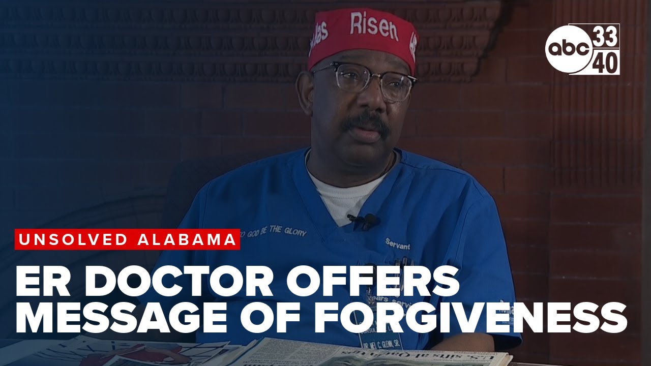 Unsolved Alabama: ER doctor offers message of forgiveness after son's death