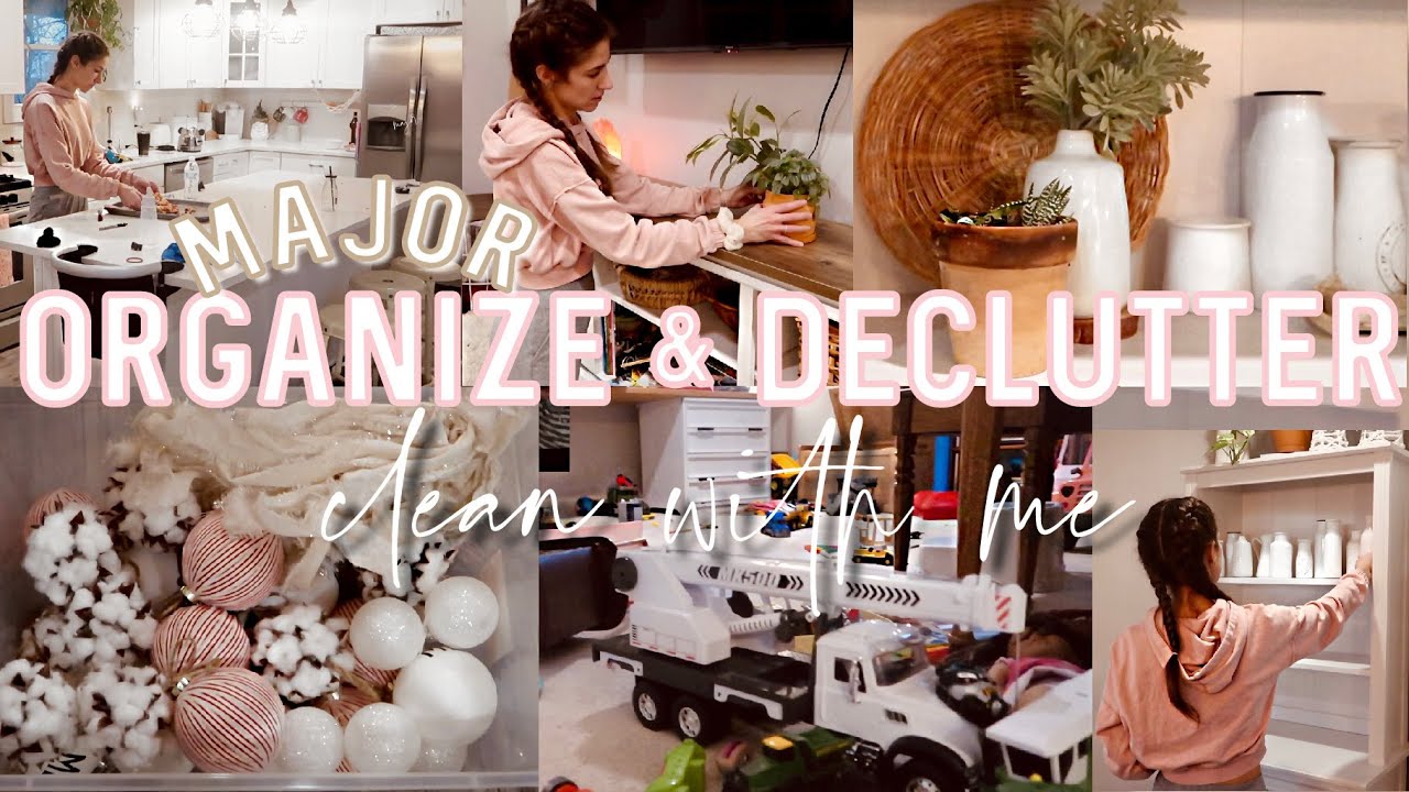 MAJOR ORGANIZE CLEAN & DECLUTTER 2022 |  WHOLE HOUSE CLEANING MOTIVATION