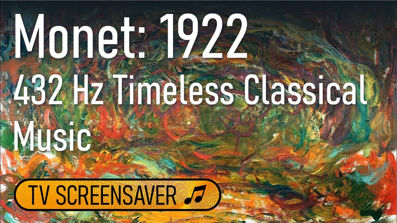 Monet: 1922 | Art TV Screensaver with timeless classical music