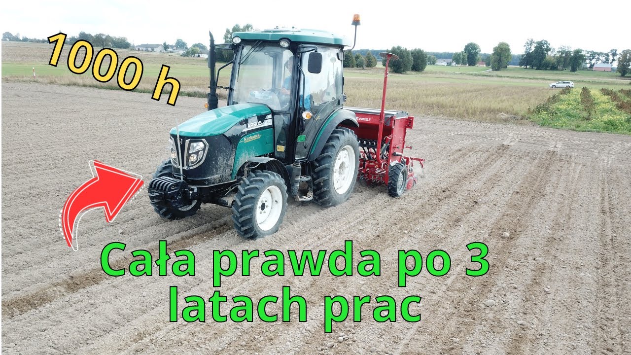 Arbos 3055 trzy lata na gospodarstwie. Mogłem wziąć Ursusa lub Zetora...