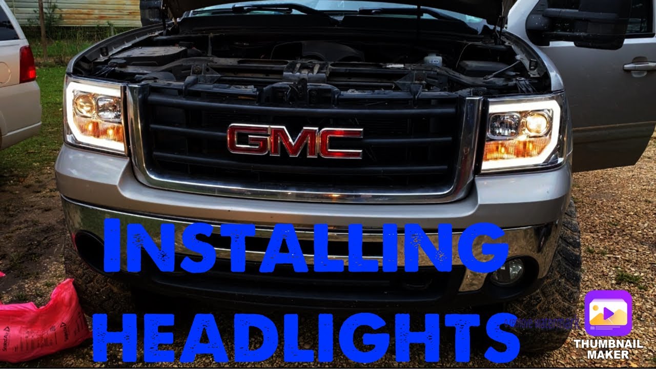 Installing headlights on a 2007 GMC Sierra