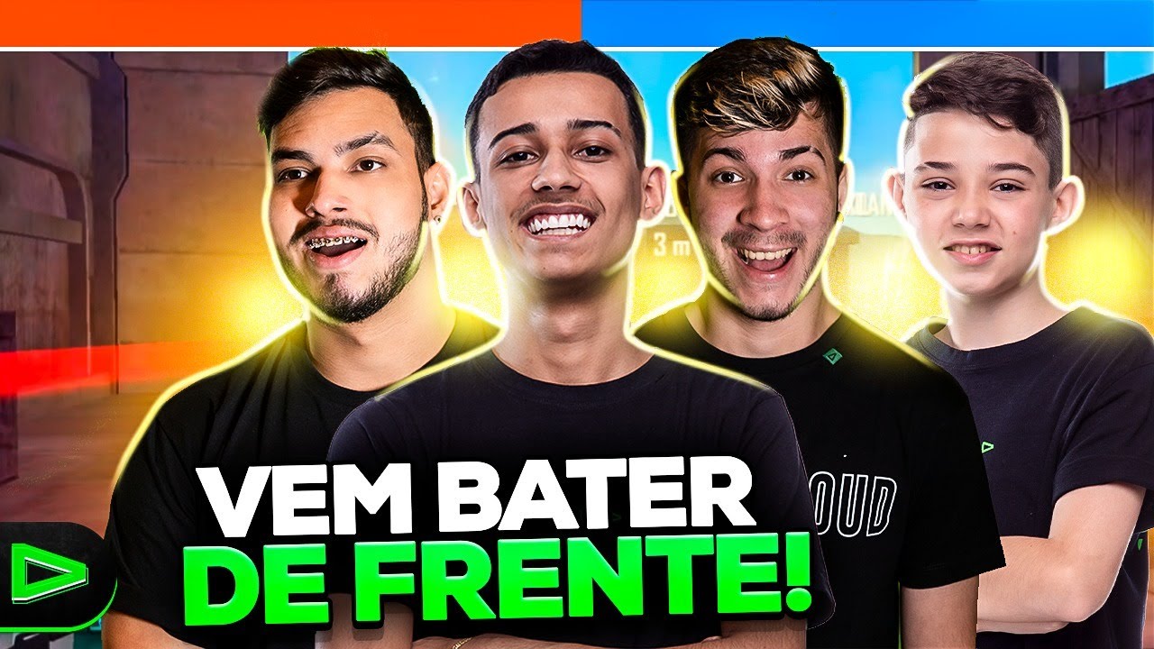 TIME DA LOUD EMULADOR AMASSANDO NO 4VS4 CONTRA A GOD!! Free Fire