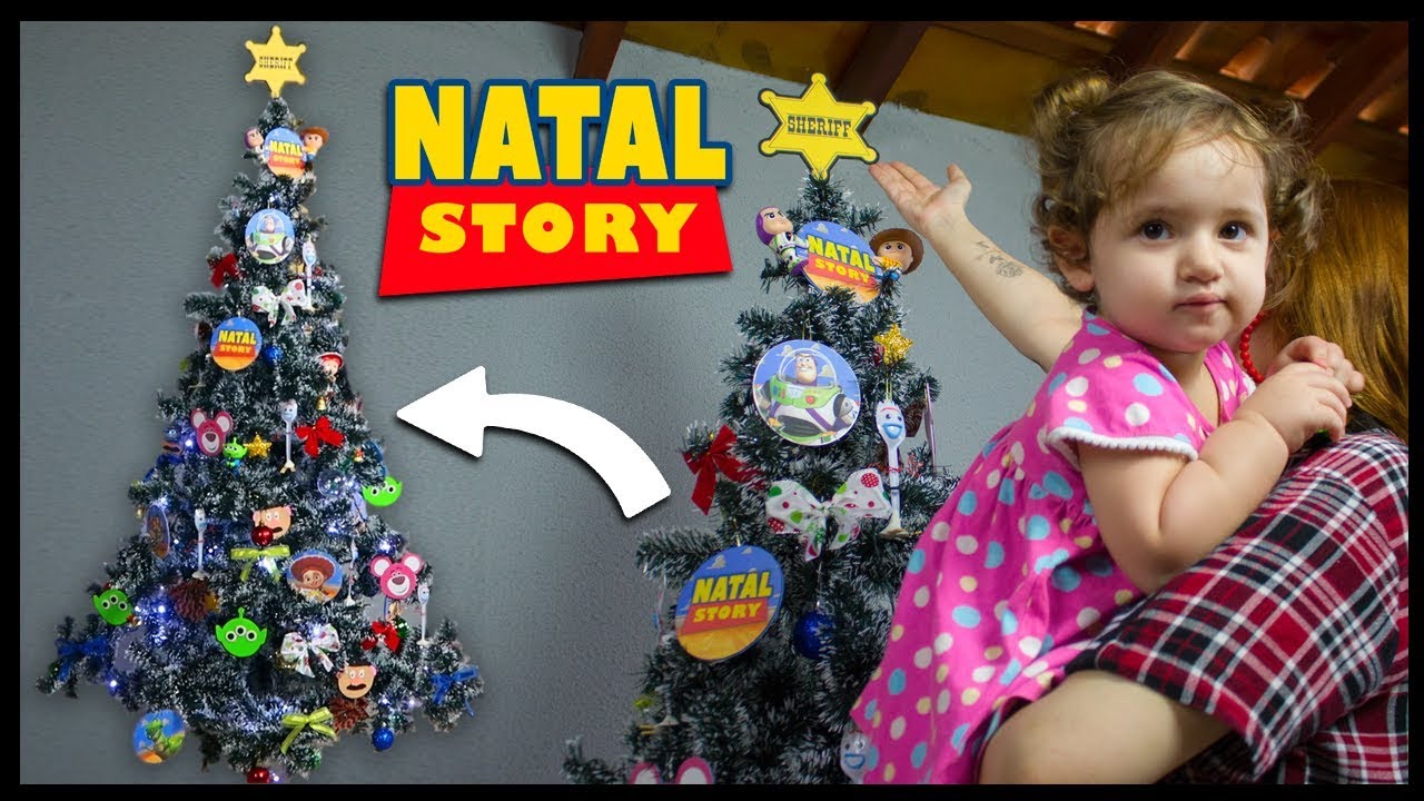 NOSSA ÁRVORE DE NATAL 2019 🎄 TEMA TOY STORY