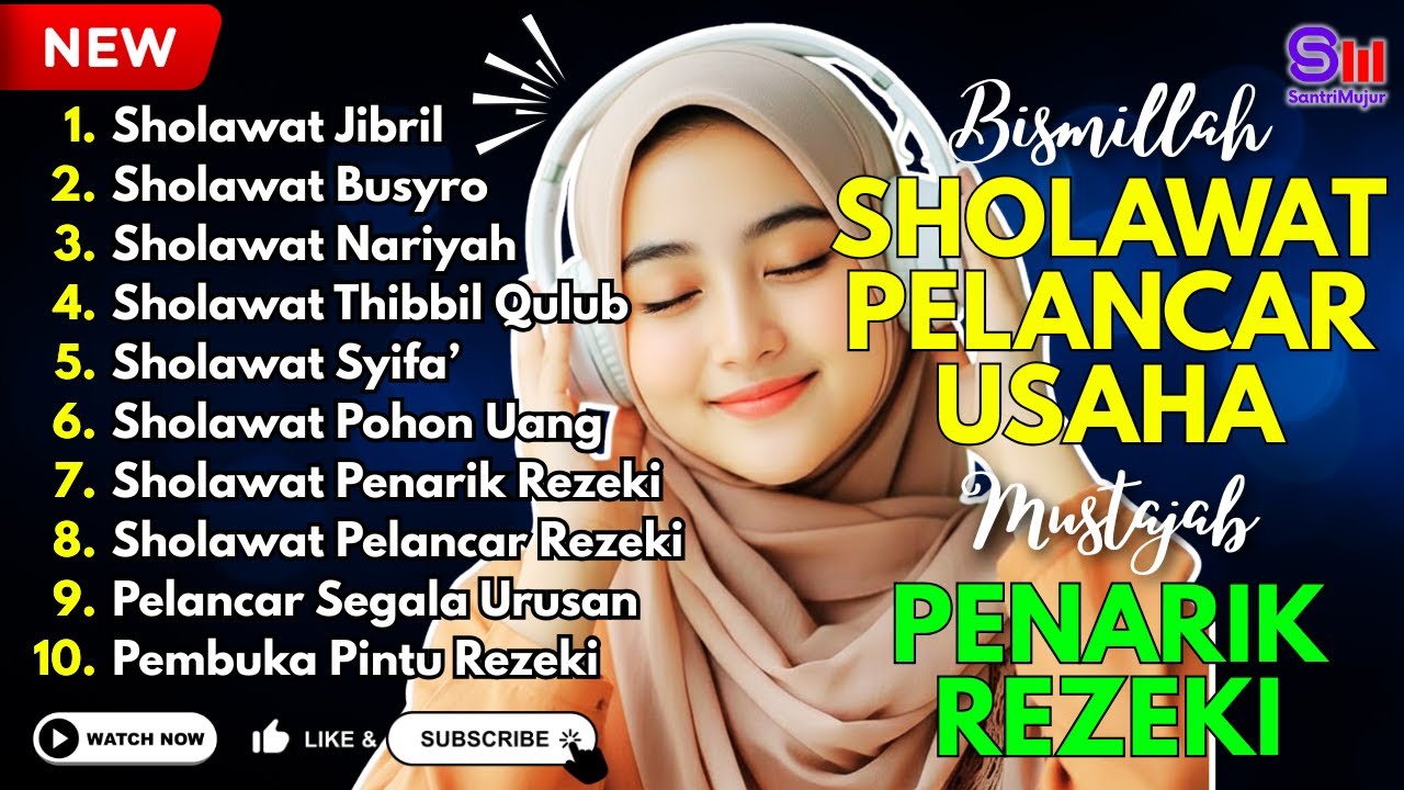 SHOLAWAT TERBARU 2026 | SHOLAWAT NABI PENARIK REJEKI | Sholawat Nariyah, Sholawat Busyro, Jibril