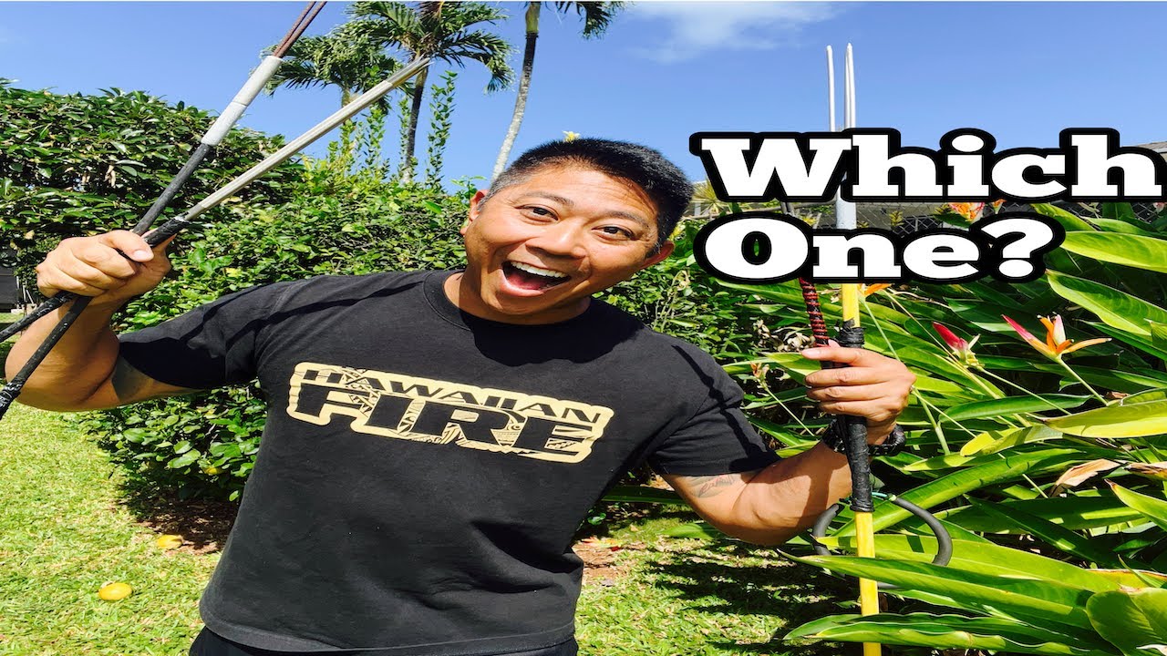 WHICH SPEAR IS THE BEST? Spearfishing Hawaii. Three Prong Review. Ep133
