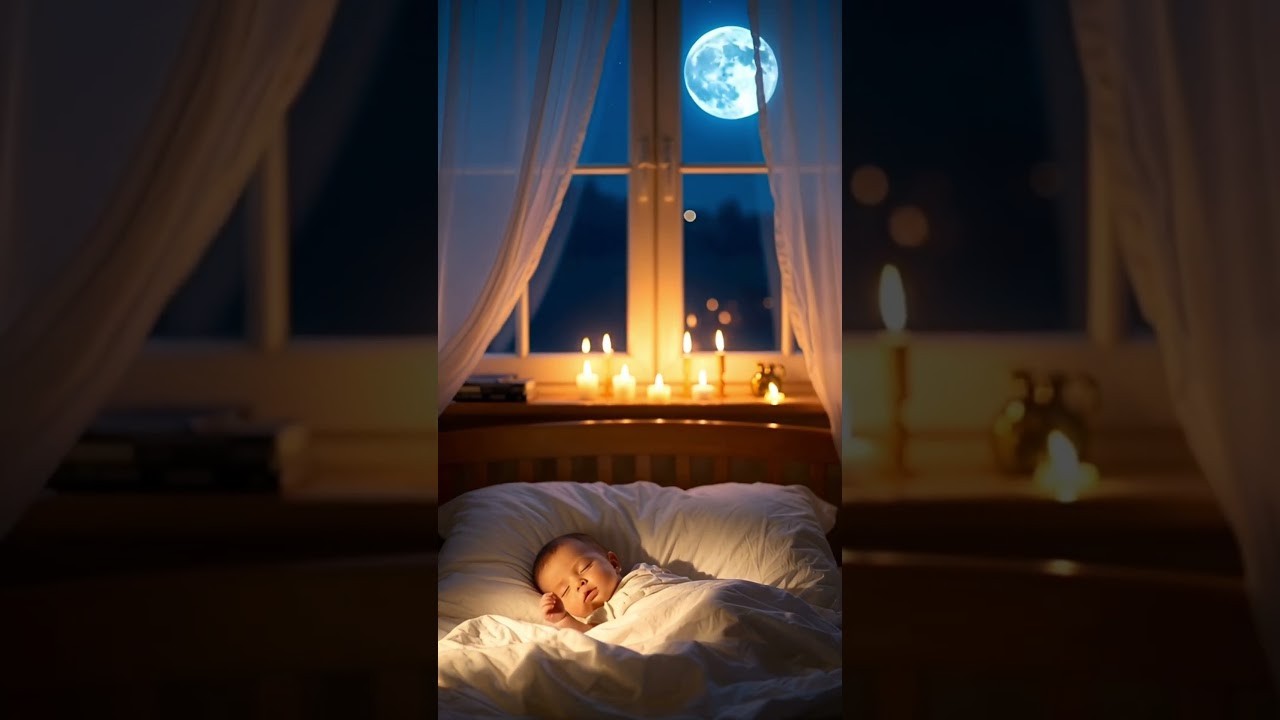 Calm night sounds to help babies sleep 🌙✨ 
