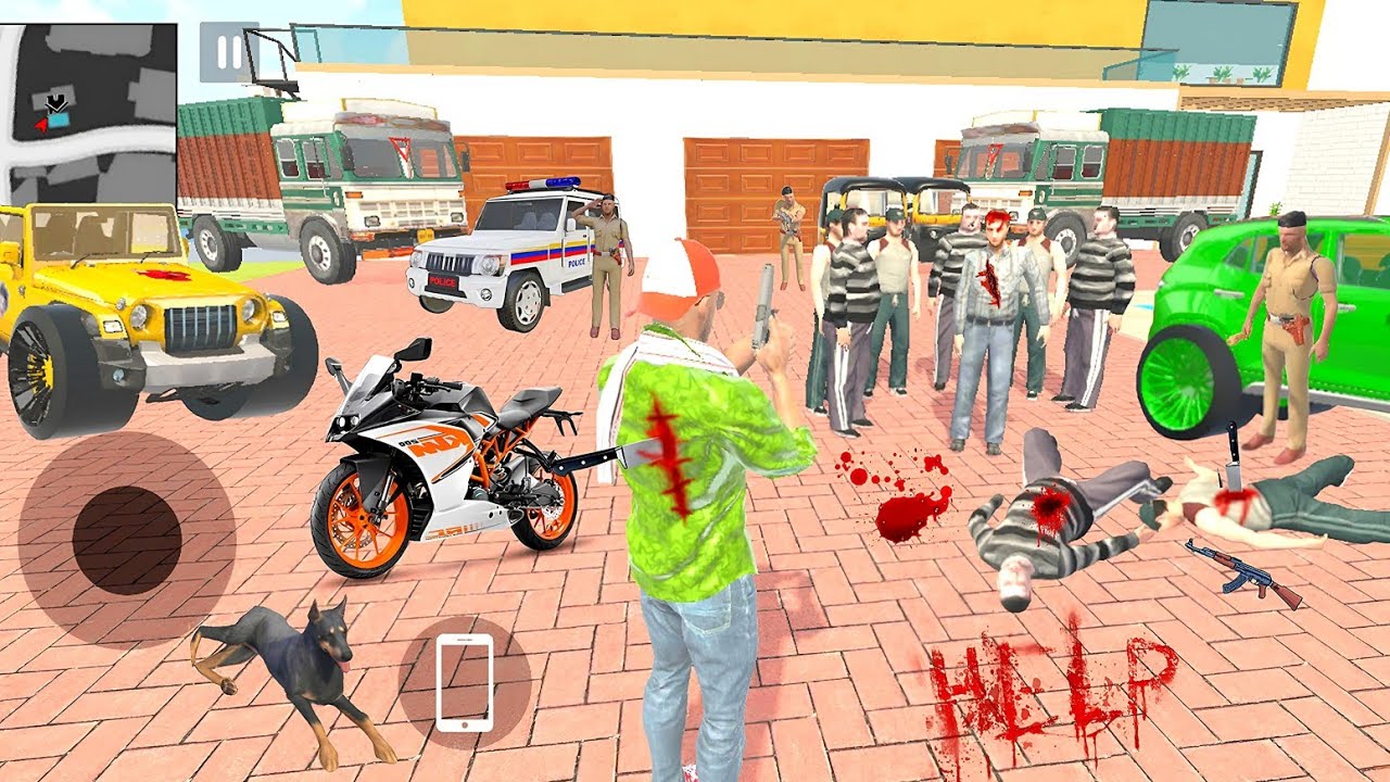 Franklin ki Gangster se Ladayi Ho Gayi 💥🤯 Indian Theft Auto Simulator 😡 Indian Bikes Driving 3d Game