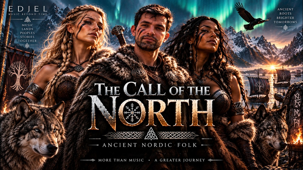 The Call of the North Ancient Nordic Folk MVC #NorseMusic #Tagelharpa  #CinematicMusic #EDJEL
