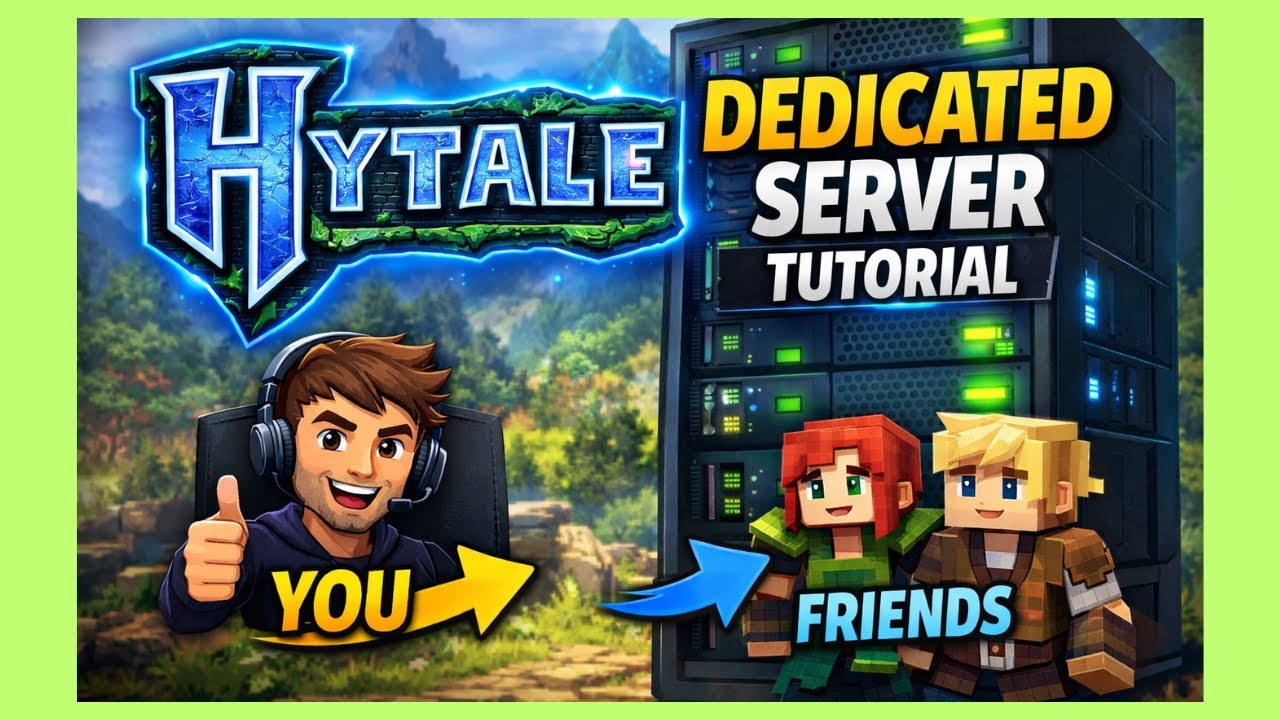 How To Host Your Own Hytale Dedicated Server (Full Windows Guide)