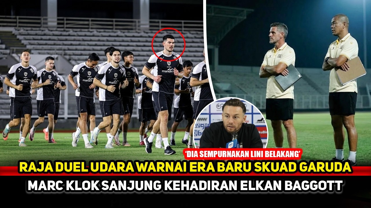 RATAAN TINGGI PEMAIN TIMNAS GILA! Marc Klok girang dengan pilihan Herdman~Elkan disambut bahagia