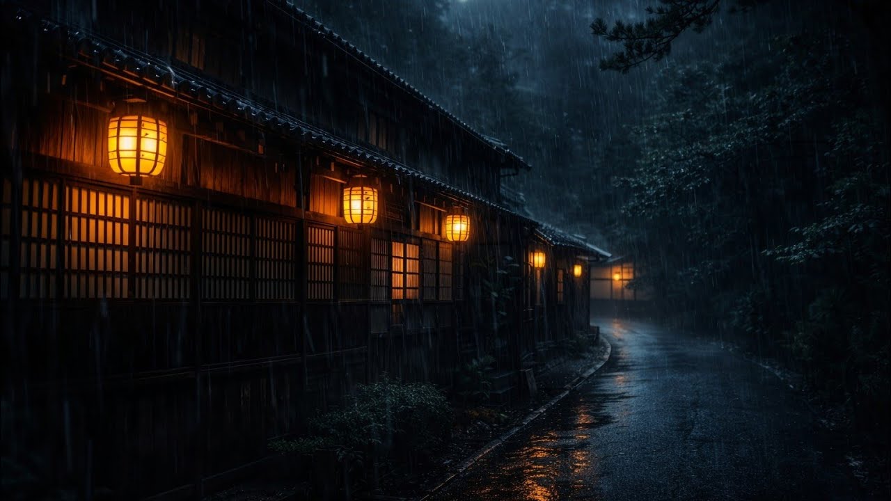 Slow Rainfall to Settle Your Mind | Forest Rain Sounds for Deep Sleep #rain 