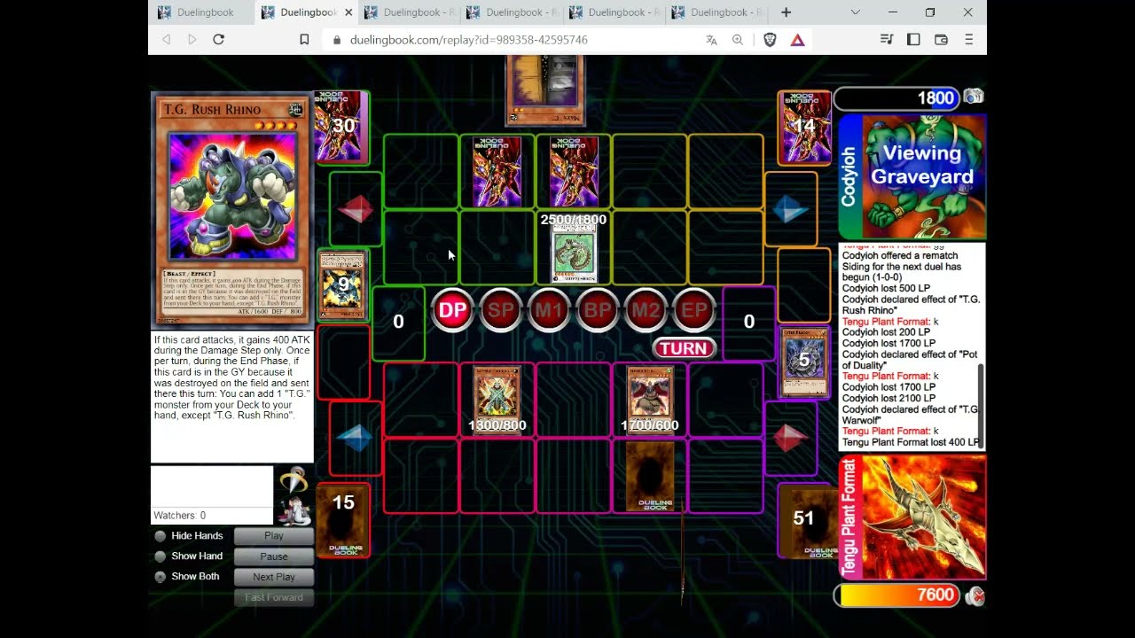 WHAT?! 60 CARDS X-SABERS? - X-Sabers vs T.G. Skill - Tengu Plant Format Yugioh Duel September 2011