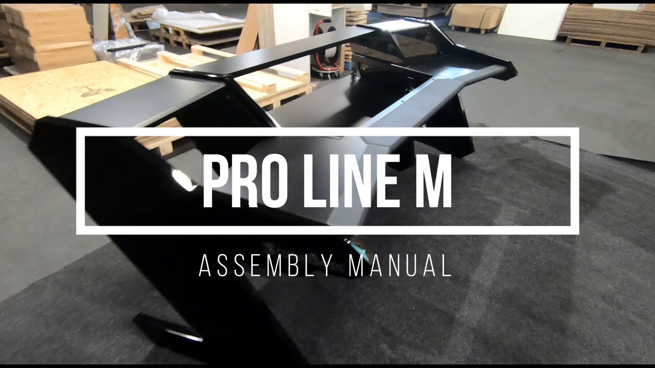 PRO LINE M Series Assembly Manual