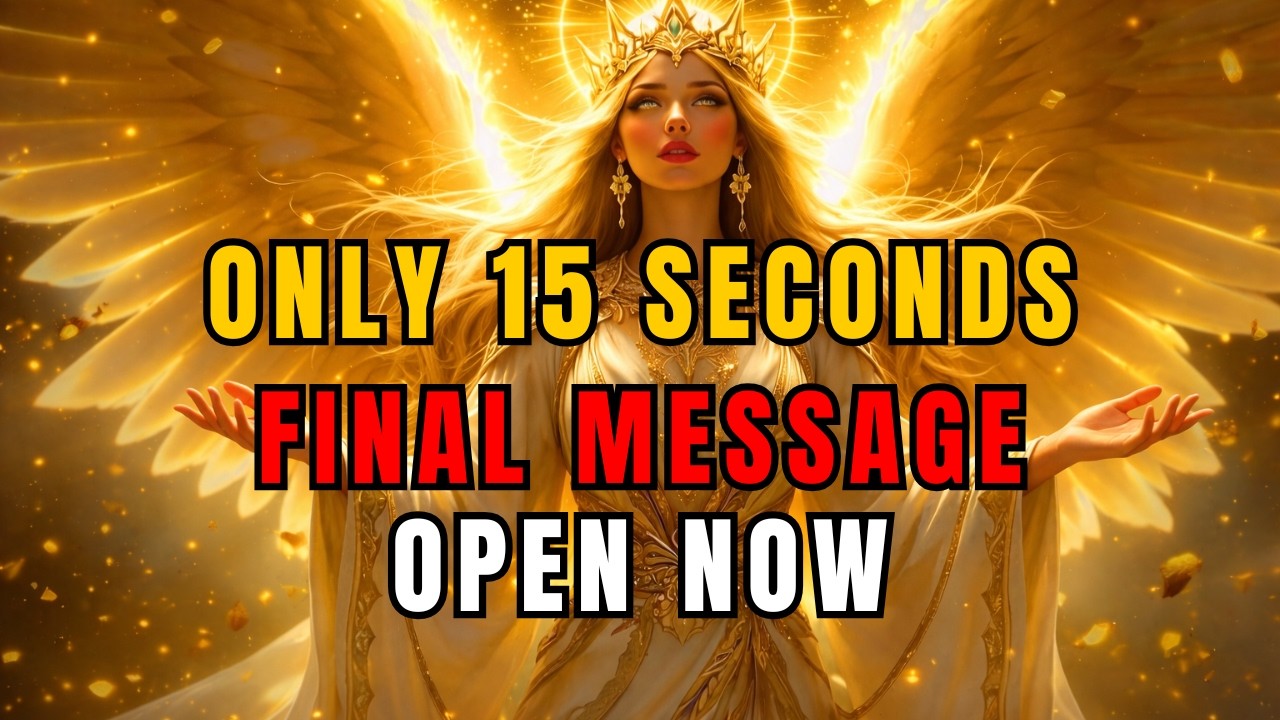 ONLY 15 SECONDS LEFT — ARCHANGEL MICHAEL AND JESUS WARN: YOU WILL LOSE BOTH OF US IF YOU SKIP