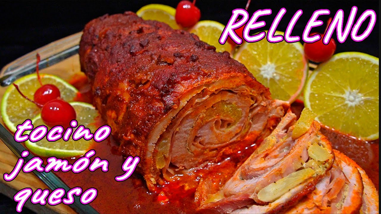 LOMO RELLENO Navideño Adobado, Ideal Para Tu Cena de NAVIDAD!