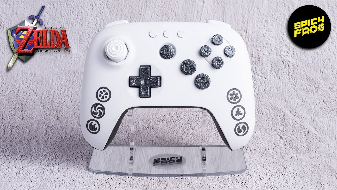 Custom 8BitDo 64 Controller / Ocarina of Time