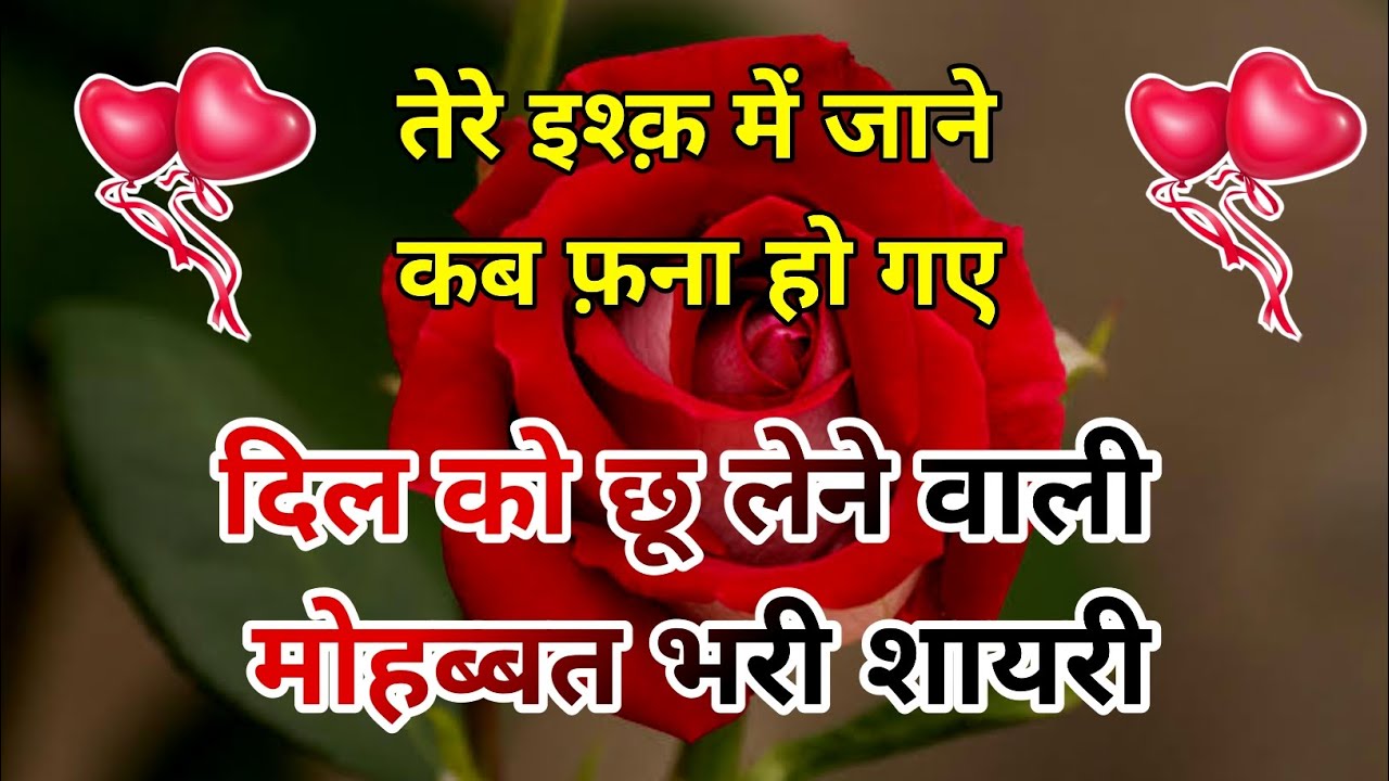 Tere Ishq Mein❣️ jaane kab Fanaa ho Gaye | Dil Ko Chhune Wali Mohabbat bhari shayari #loveshayari