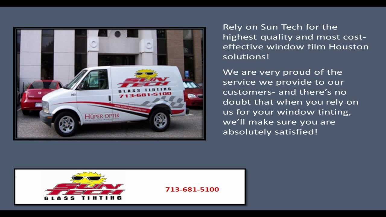 Rely On Sun Tech for the Most Cost-Effective Window Film Houston Solutions!