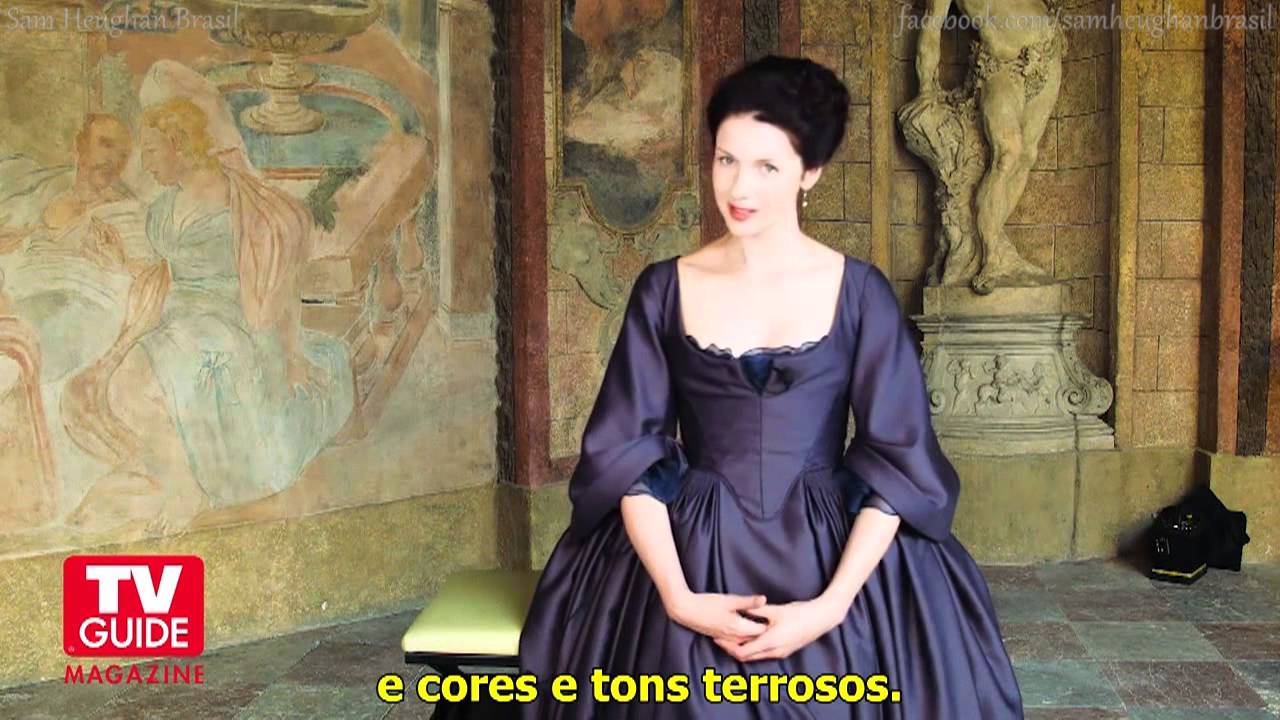 Sam e Cait BTS TV Guide Magazine [LEGENDADO]