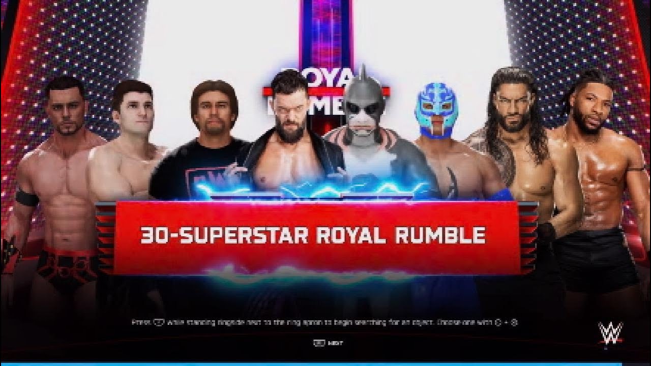 WWE Royal Rumble| Mens Royal Rumble match WWE2K25