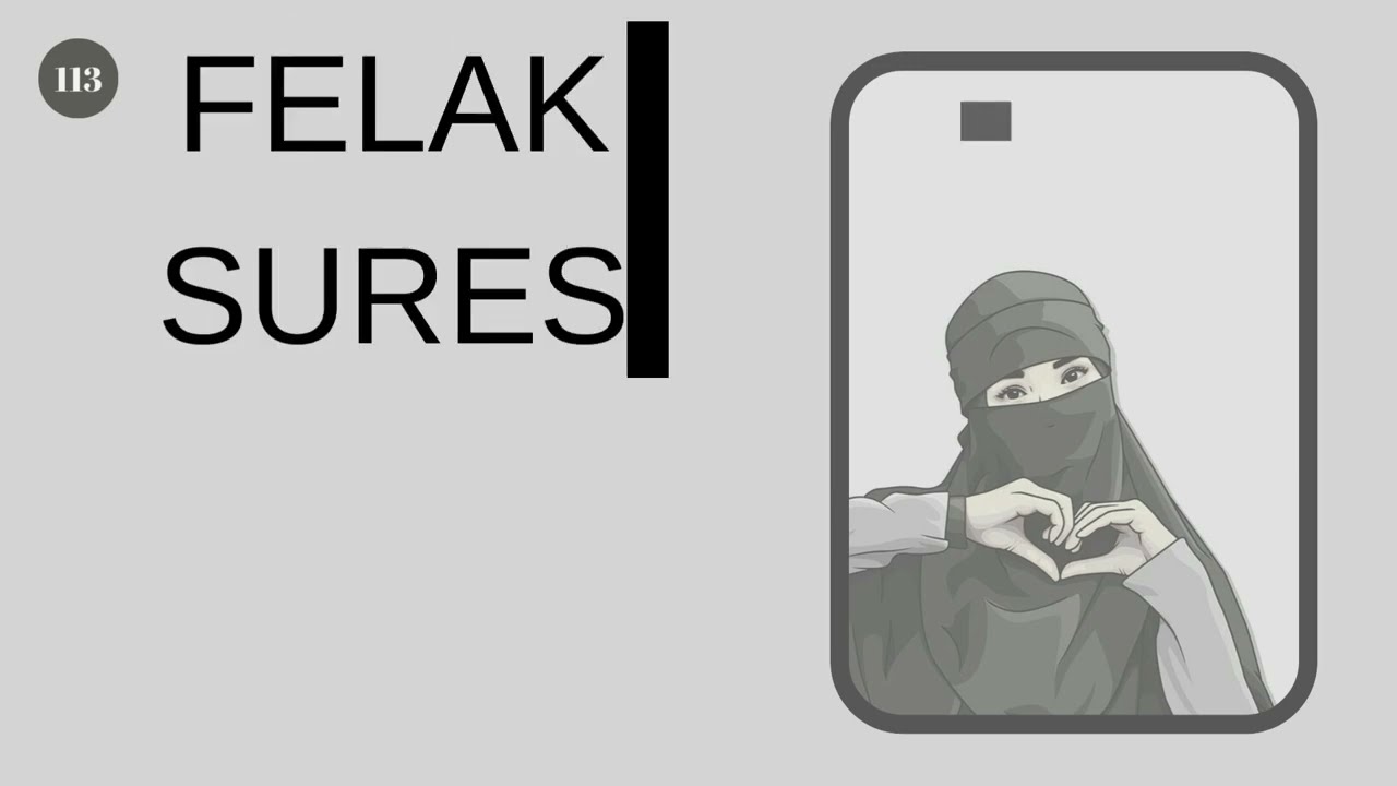 FELAK SURESİ EZBERLE