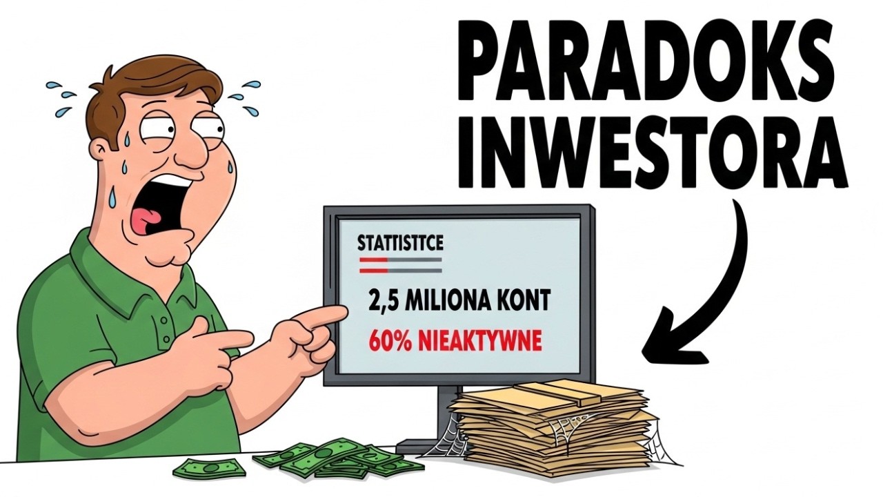 2,5 Miliona Kont i 60% Nieaktywnych — Paradoks Polskiego Inwestora