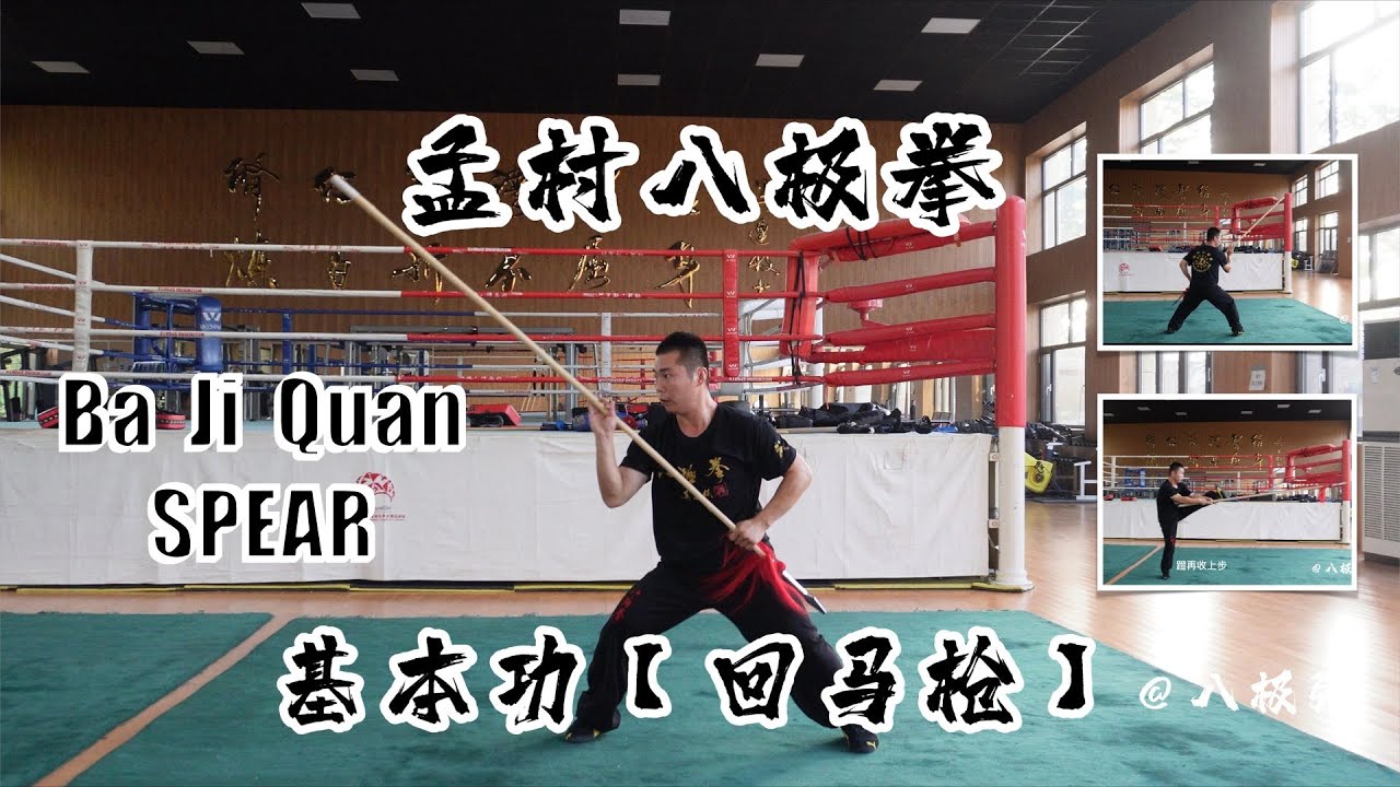 Surprise Counterattack【Martial Arts/Kung Fu】Baji Quan Tutorial Session 8 Spear: 八极拳教学 小枪基本功14 回马枪