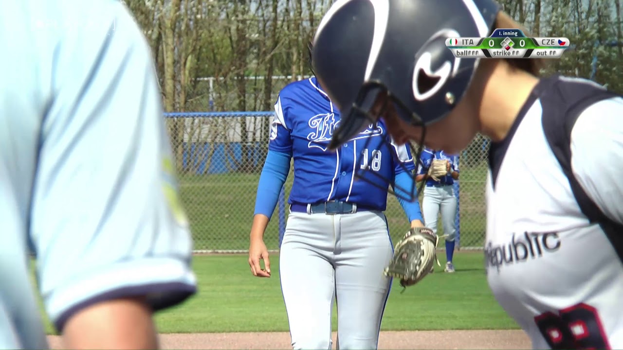Super6 softball    Italia-Repubblica Ceca