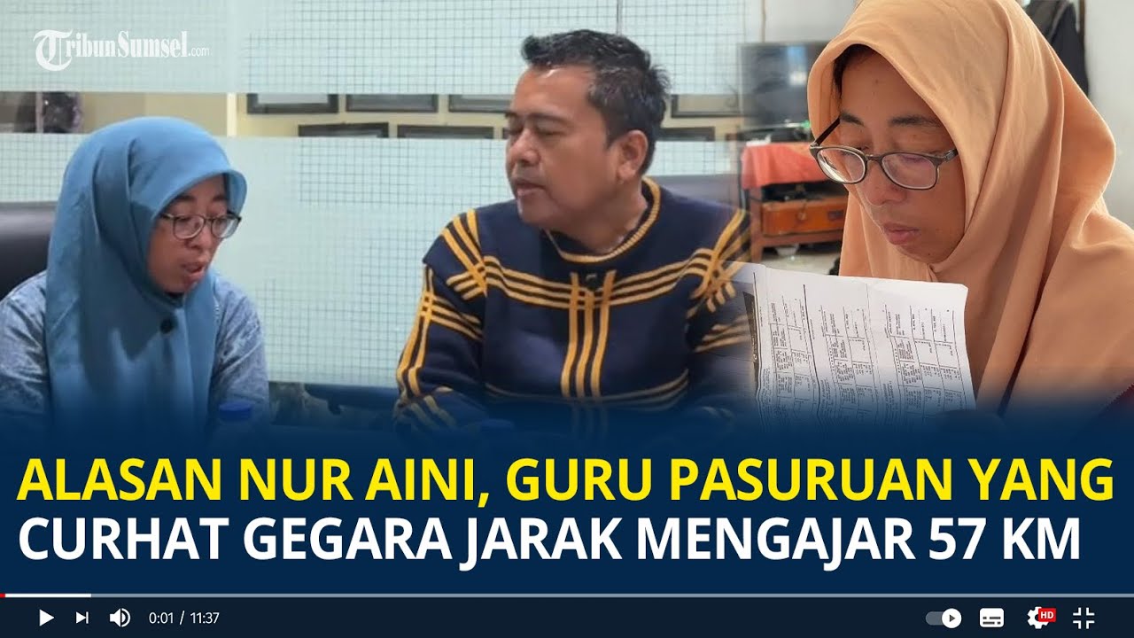 Alasan Nur Aini, Guru Pasuruan yang Curhatnya Viral Gegara Jarak Mengajar 57 KM, Ajukan Pindah